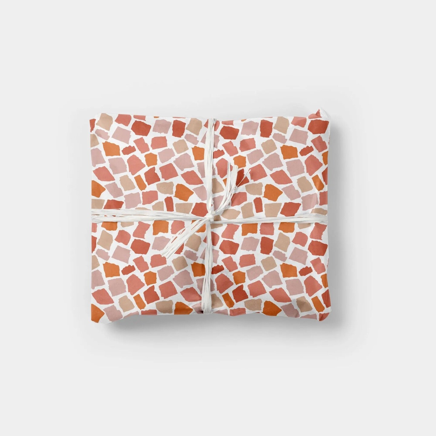 Torn Paper Collage Gift Wrap