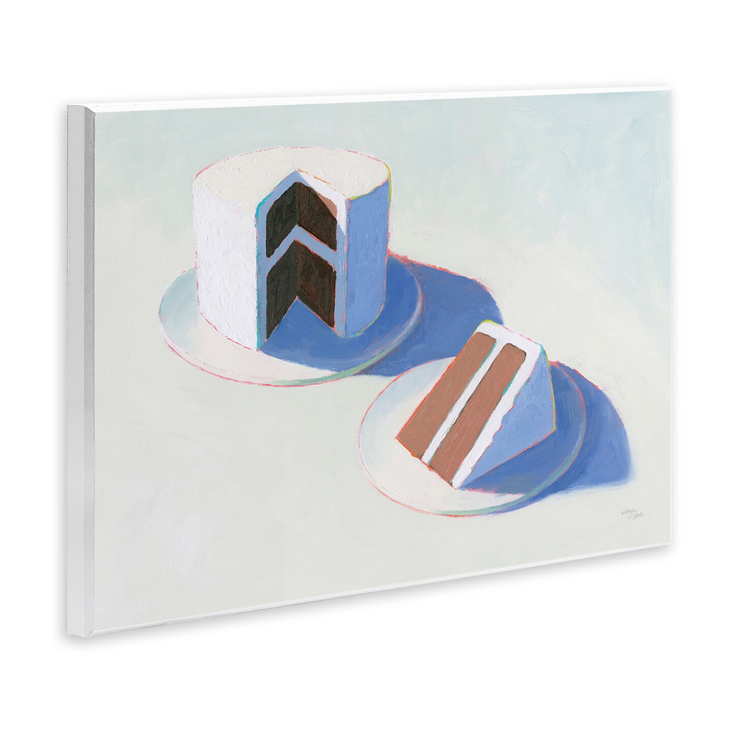 Stupell Industries Layer Cake Dessert Wall Plaque Art Design by Wellington Studio