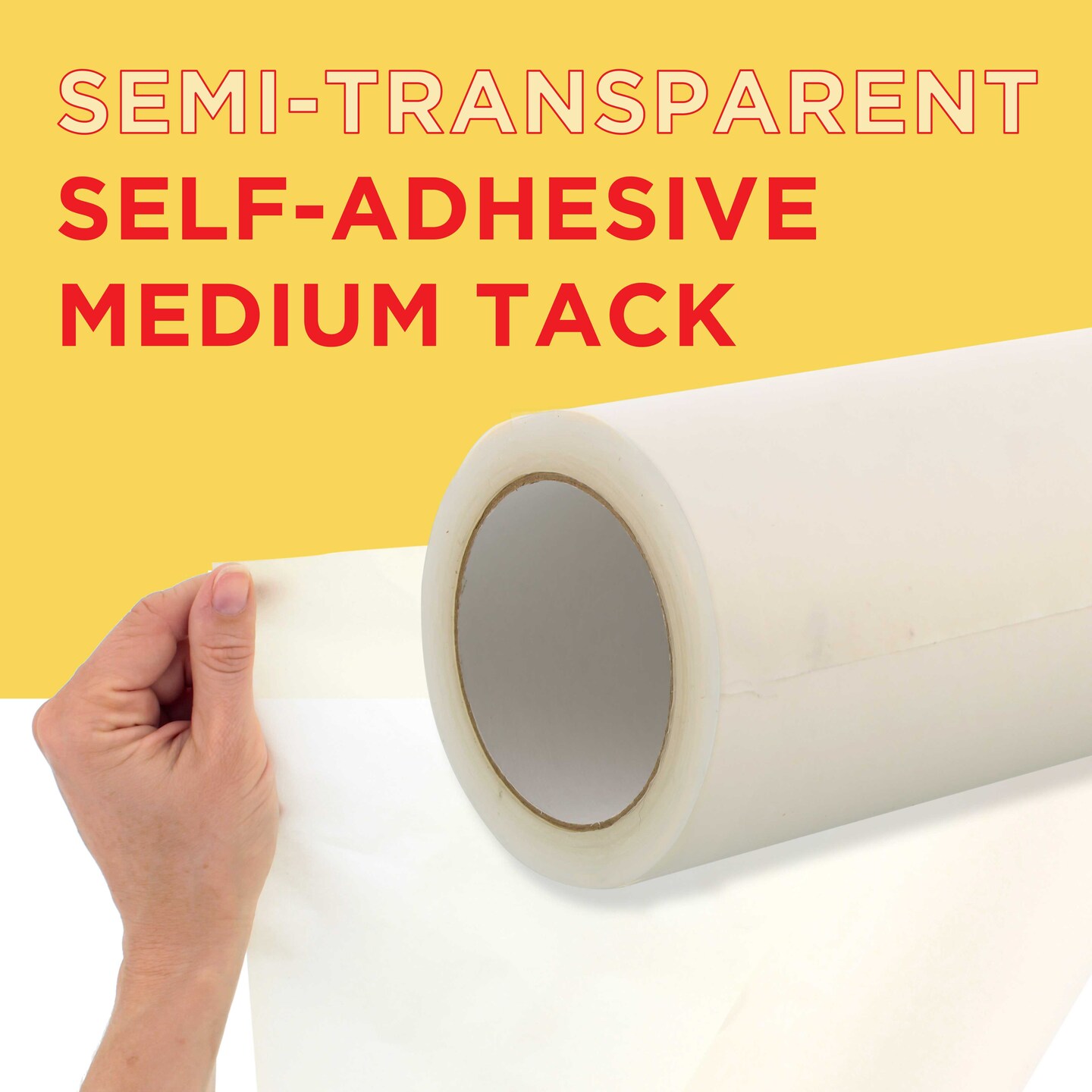 Custom Shop 18&#x22; x 150&#x27; Roll of Semi-Transparent Masking Film/Frisket for Artists, Airbrush Graphics, Auto, Tracing, Cutting Templates, Stencil Making