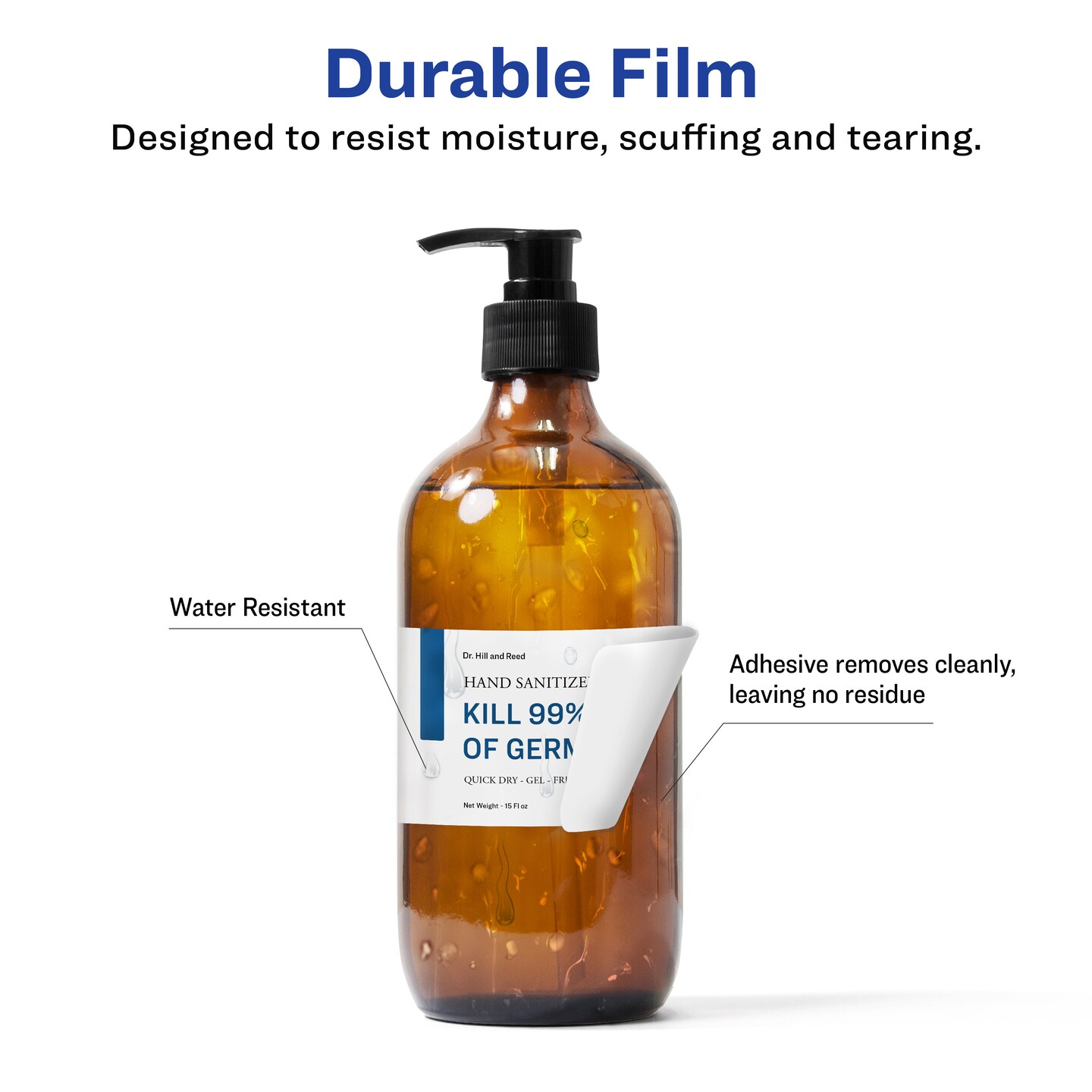 Avery Durable ID Labels with Sure Feed, 1/2&#x22; x 1-3/4&#x22;