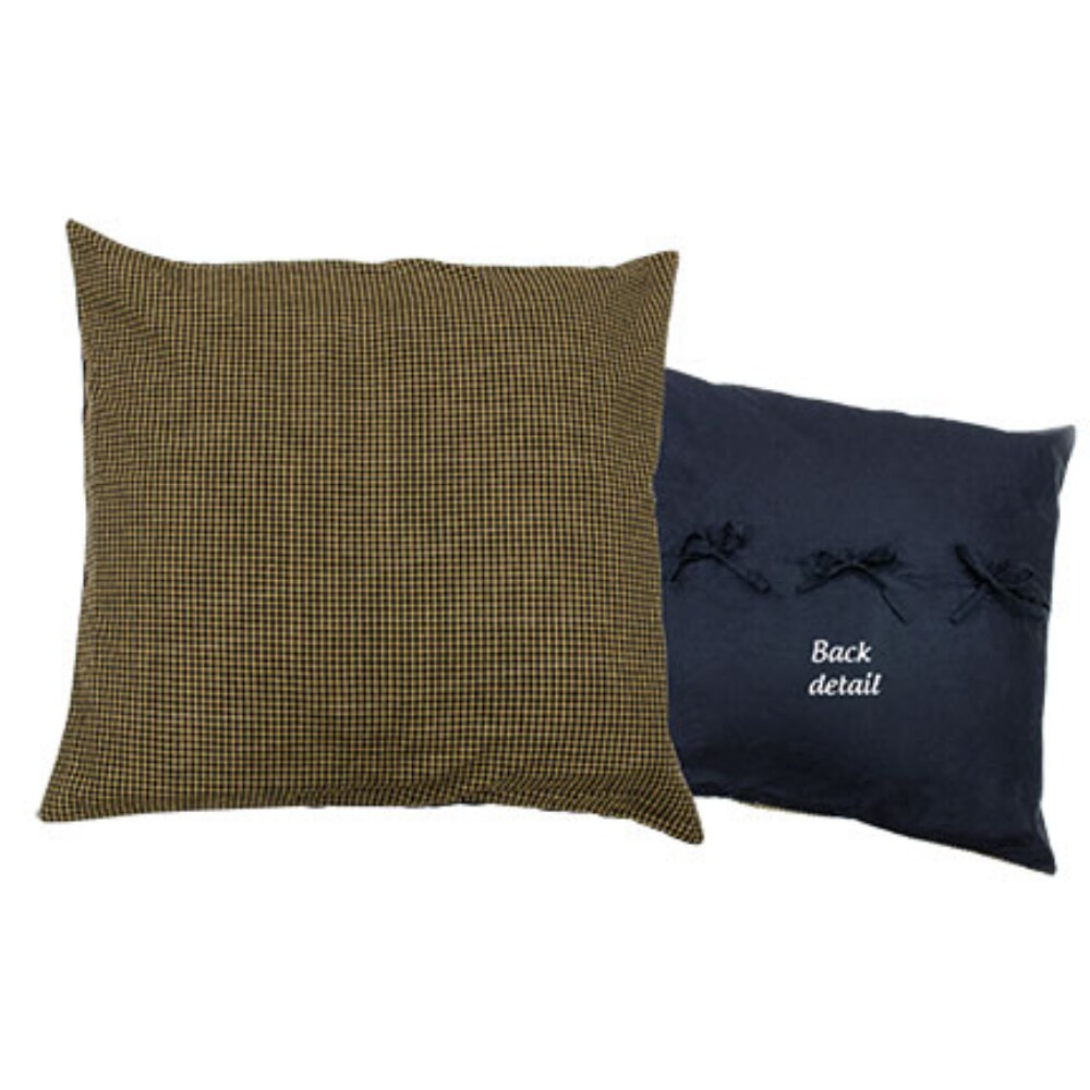 26&#x22; Delaware Check Euro Sham (1PC)
