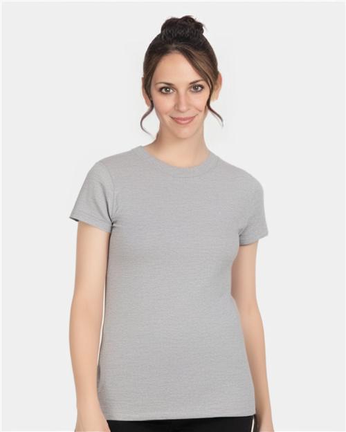 Tultex&#xAE; Women&#x27;s Fine Jersey Slim Fit Crew Neck Short Sleeve T-Shirt