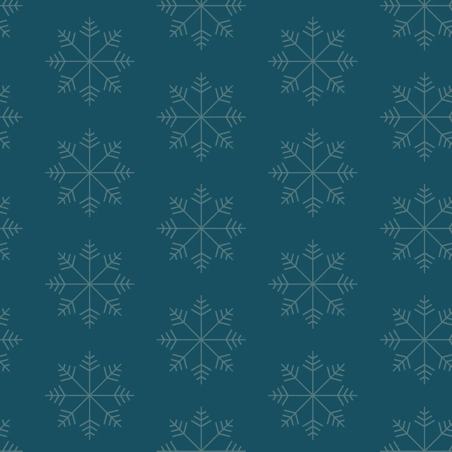 Holiday Snowflake Gift Wrap