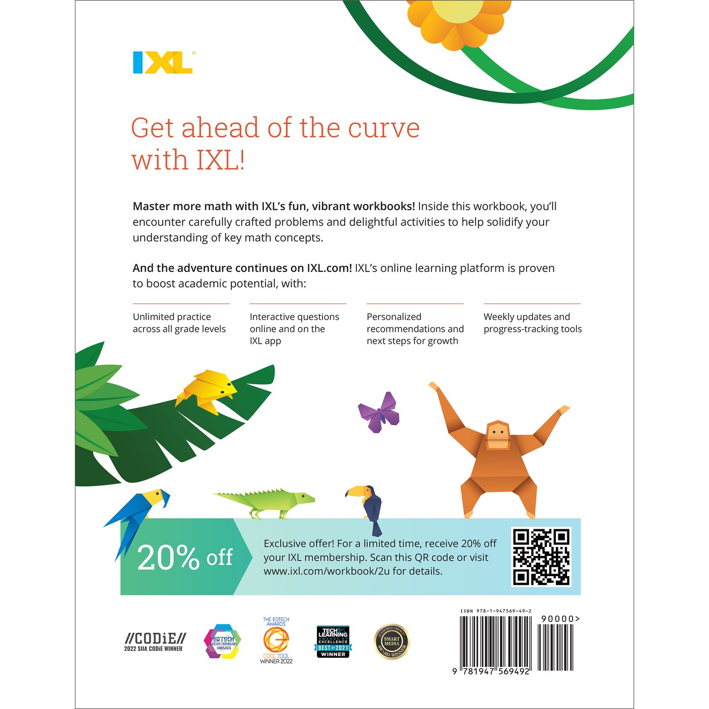 The IXL Ultimate 2nd Grade Math Workbook, Activity Book for Kids Ages 7-8 Covering Addition, Subtraction, Place Value, Geometry, Measuring, and More Mathematics
