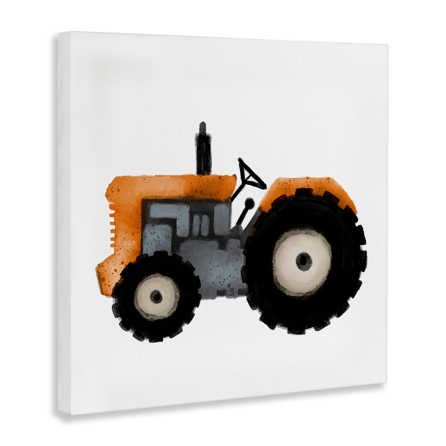 Stupell Industries Farm Tractor Vehicle Canvas Wall Art Design by Elizabeth Medley