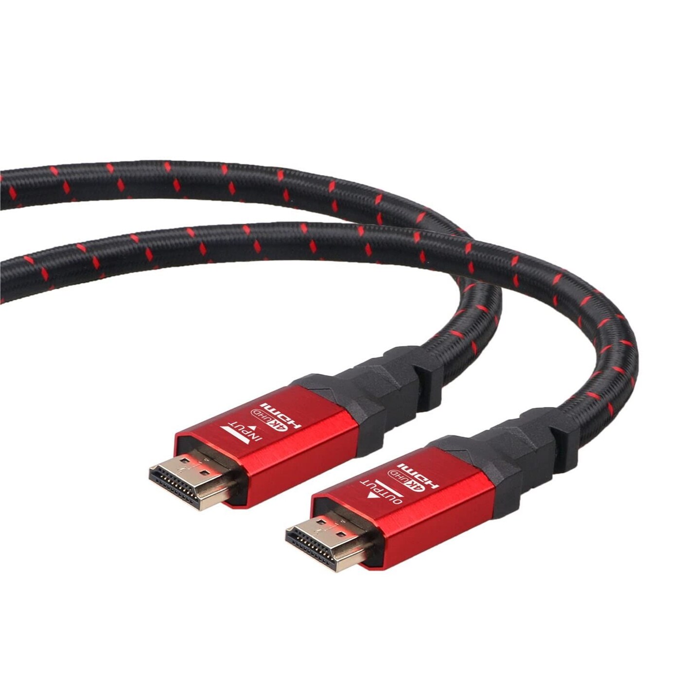 RitzGear 1 ft. 4K HDMI Cable, High Speed 18 Gbps HDMI to HDMI Cable, 3-Pack
