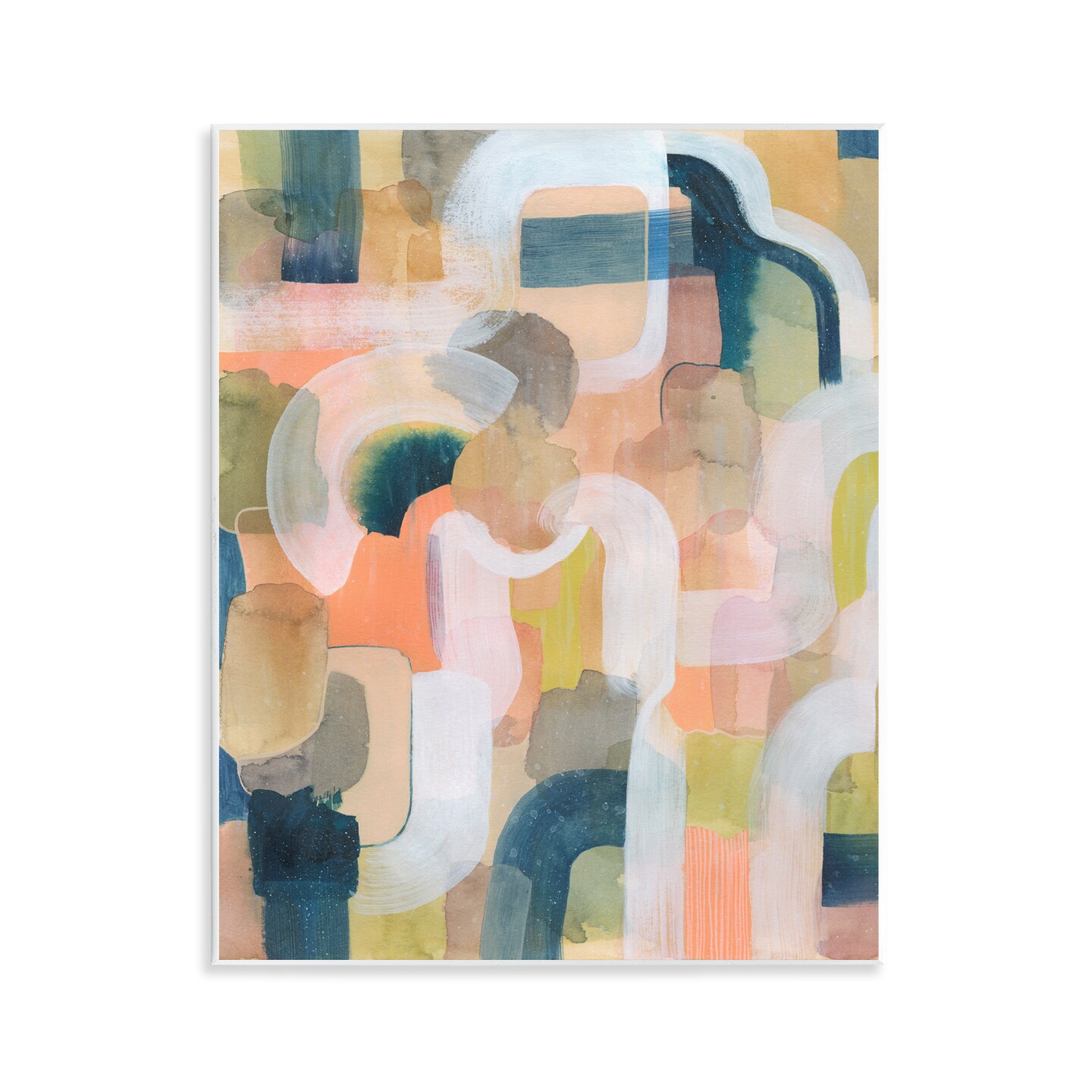 Stupell Industries Layered Curved Arches Wall Plaque Art Design by Joris Hoefnagel