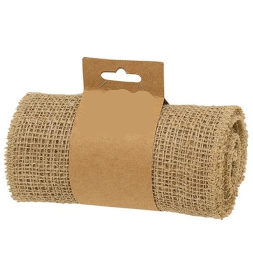 Jute Woven Burlap Ribbon