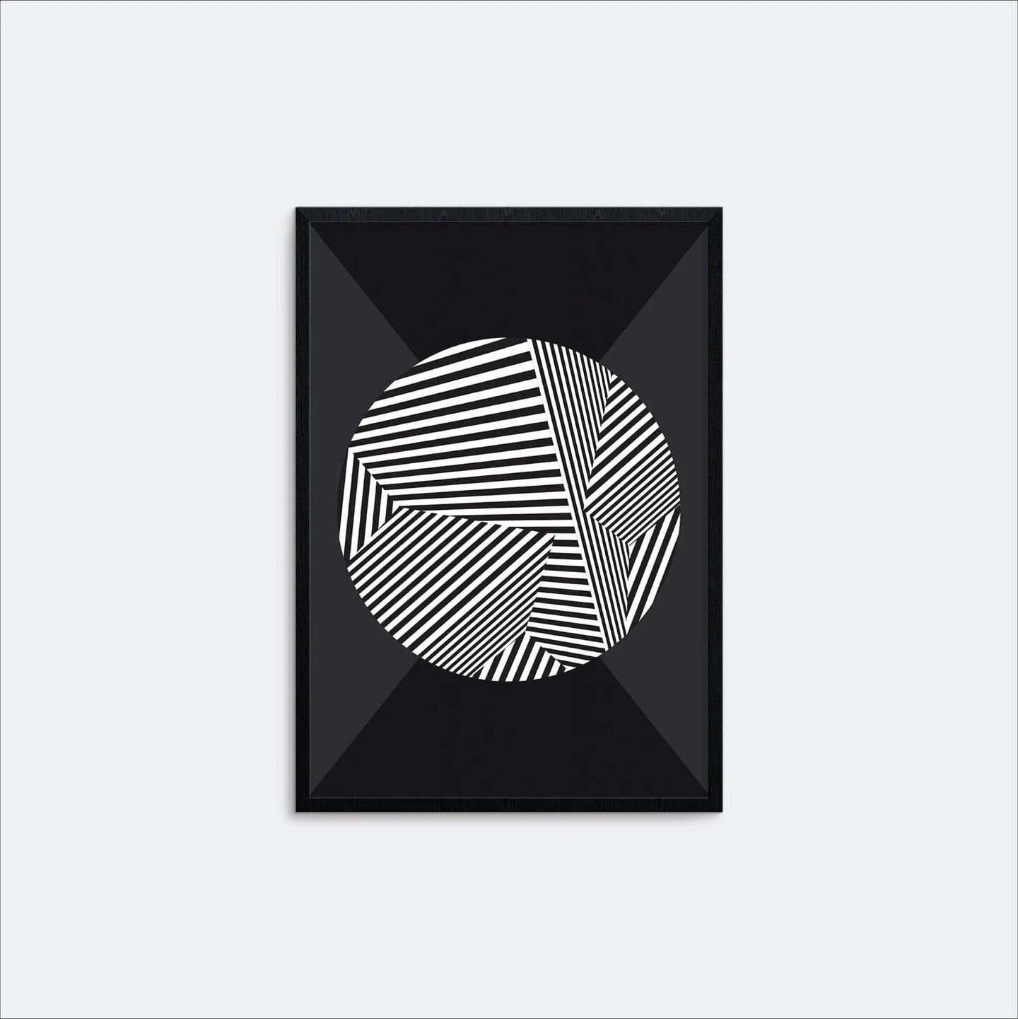 Modern Geometric Printable Wall Art,