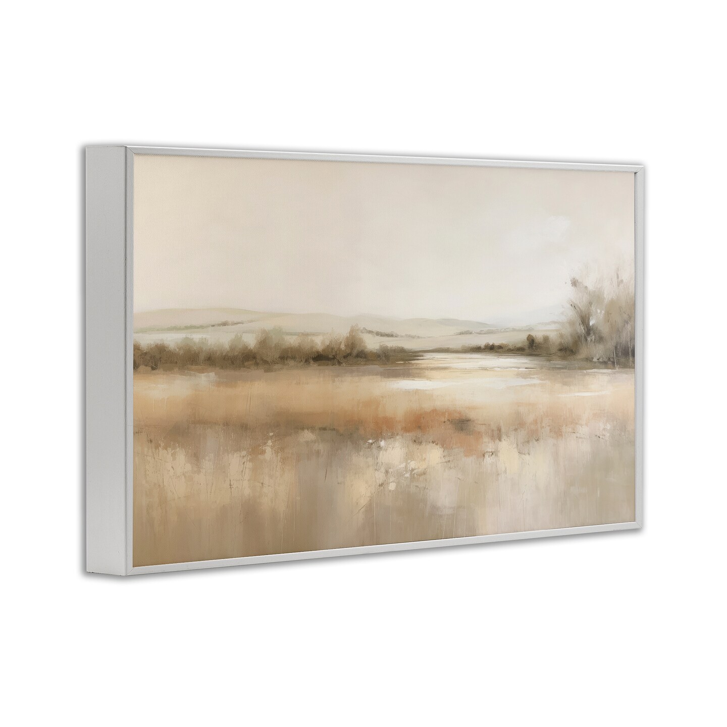 Stupell Industries Reflective Beige Countryside Framed Giclee Wall Art Design by Irena Orlov