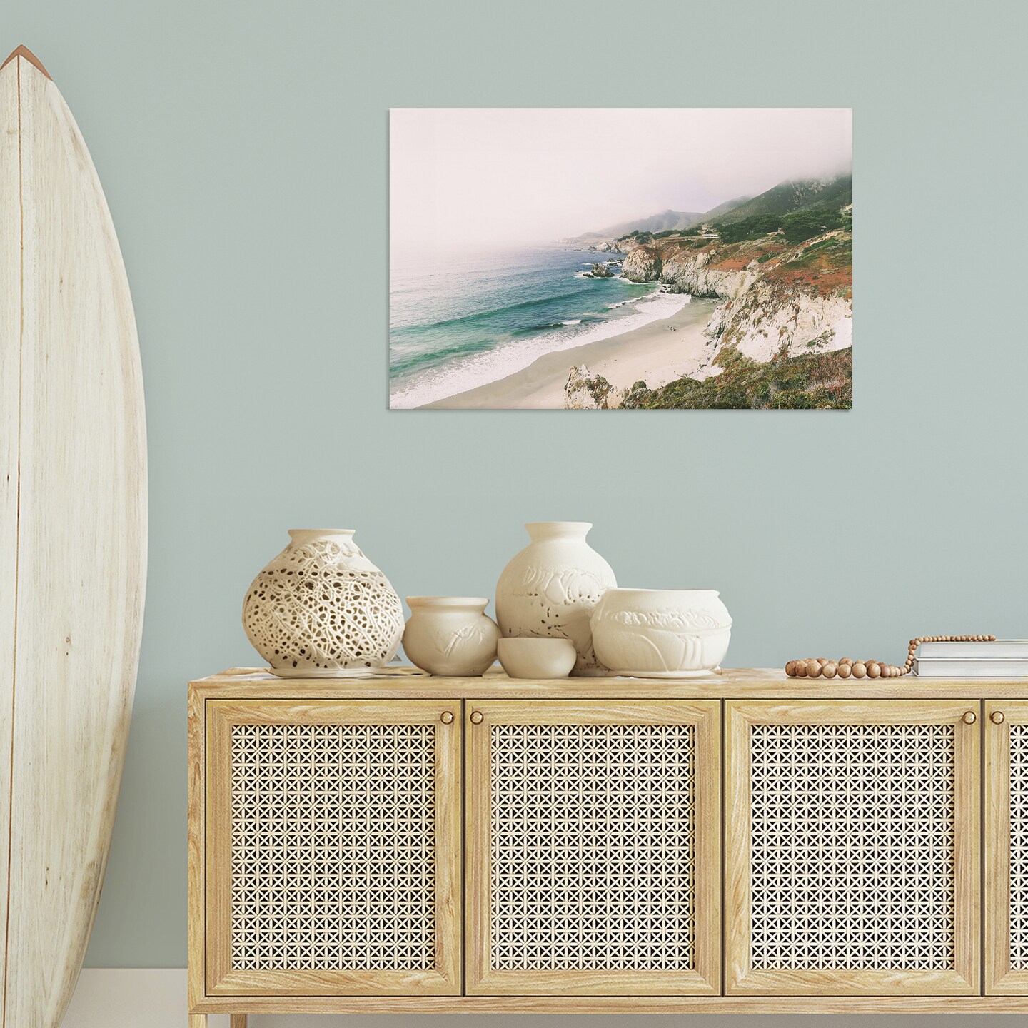 Stupell Industries Big Sur Coast View Canvas Wall Art Design by Sisi and Seb