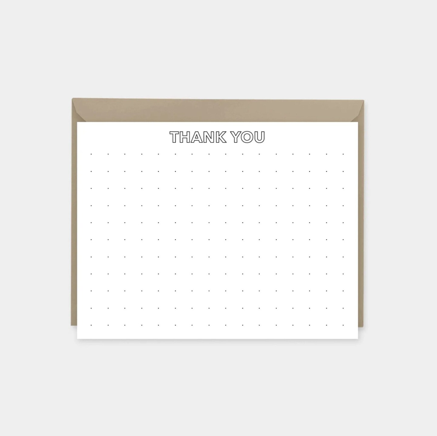 Microdot Square Point Grid Note Cards