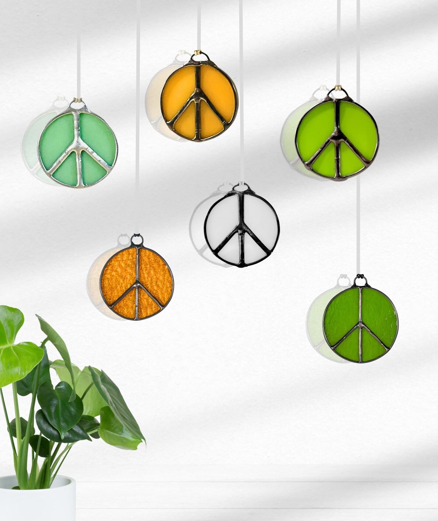 product name is Peace Sign Suncatchers