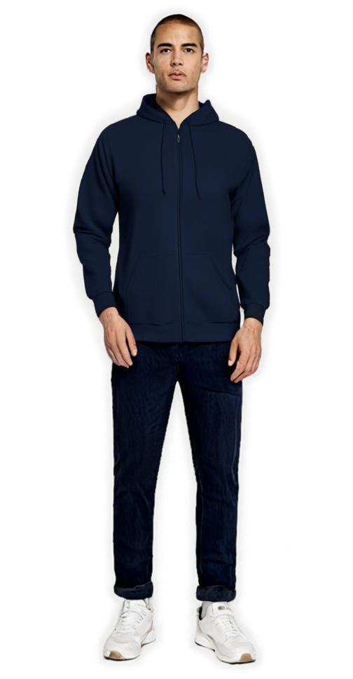 Gildan&#xAE; Classic Fit Full-Zip Hooded Sweatshirt
