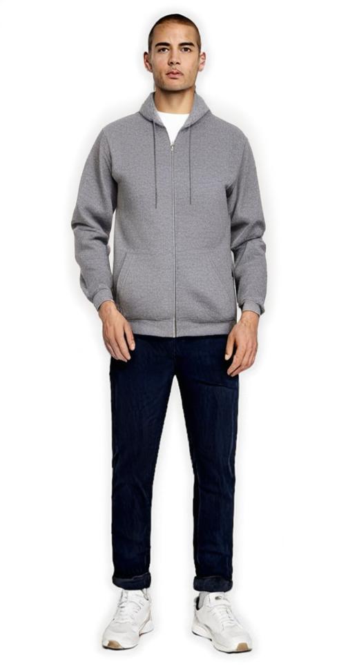 Gildan&#xAE; Classic Fit Full-Zip Hooded Sweatshirt