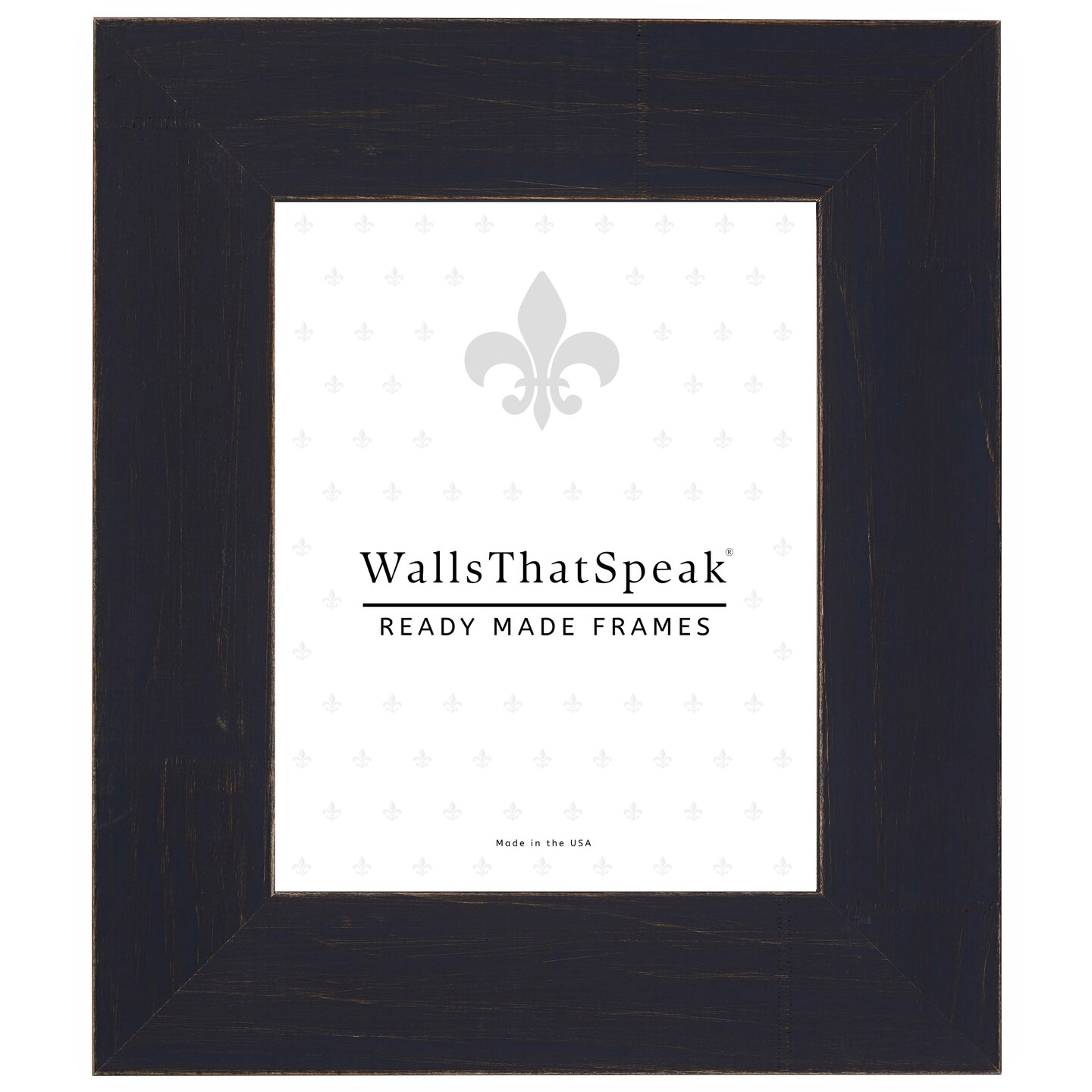 21x28 Picture Frame, Jasper Wide 2.5 Inch Wood Moulding, Wall Display Frame for Art, Posters, or Photos by wallsthatspeak