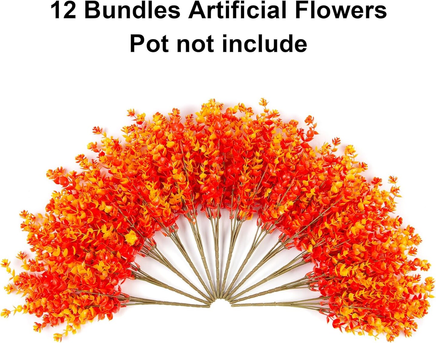 Artificial Fake Outdoor Outside Mums Flowers Plants for Fall Autumn