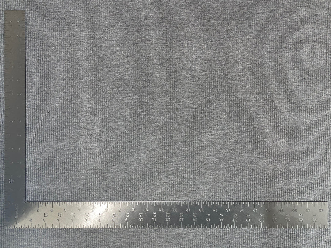 1 Yard 4x2 Rib Knit Solid Fabric Stretchy Durable Soft 52"-53" Inch Width