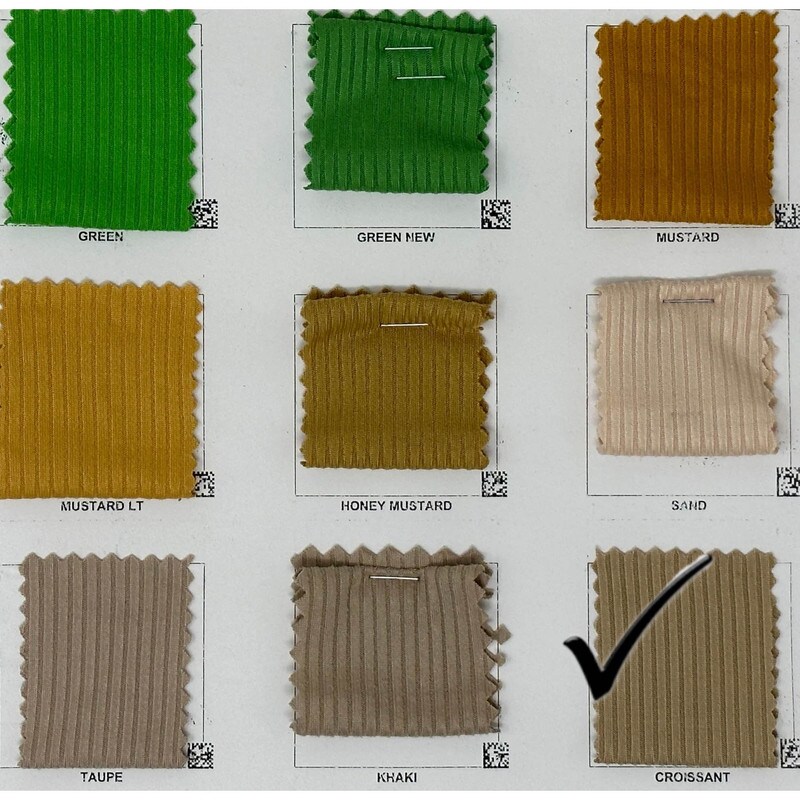 1 Yard 4x2 Yummy Brushed Rib Knit Solid Fabric for Tops, Loungewear, Dresses 58–60 Inches Wide