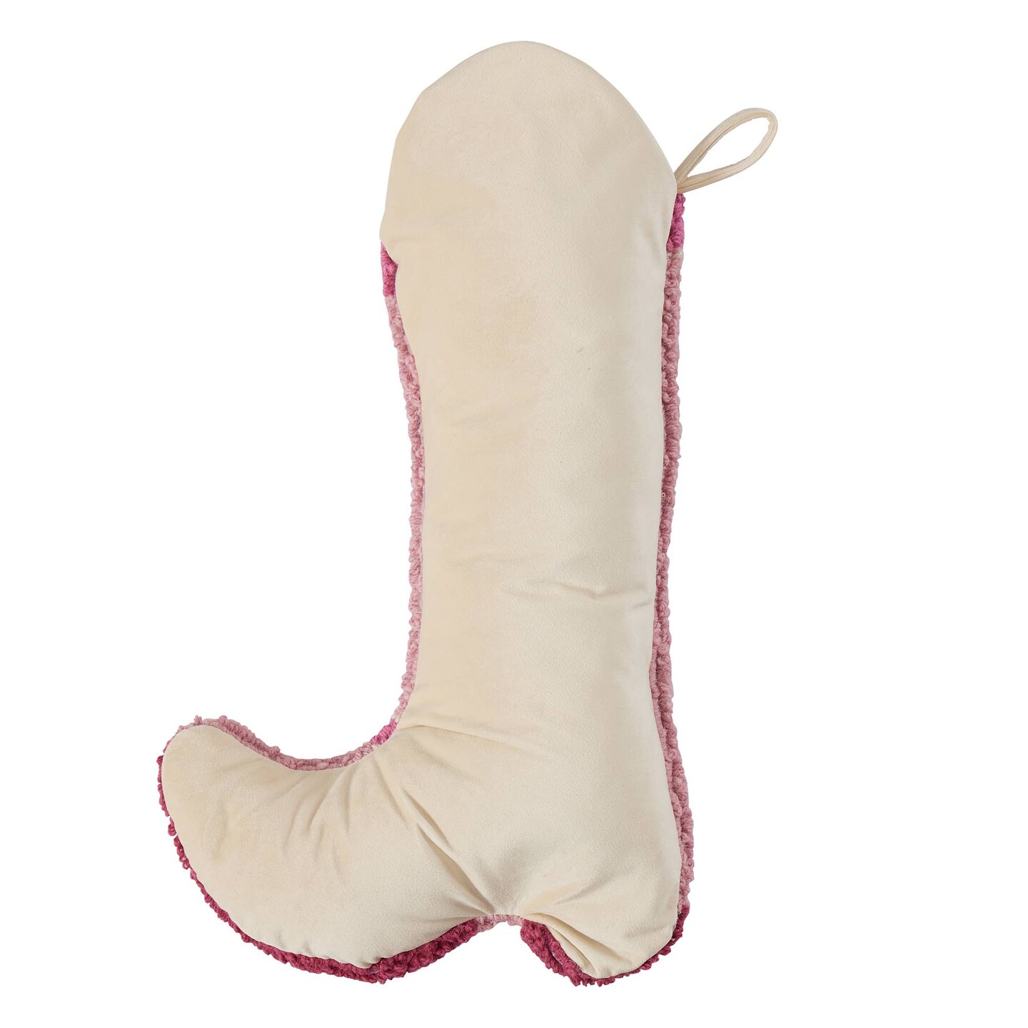 PINK COWGIRL BOOT HOOK STOCKING