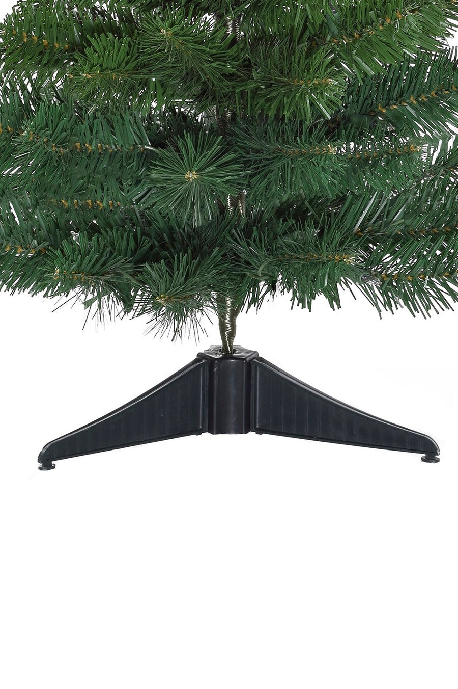 24&#x22; Tabletop Ombre Green Christmas Tree with Plastic Stand