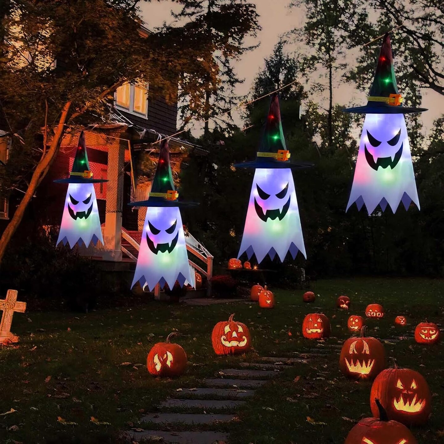 Halloween Ghost Pathway Lights