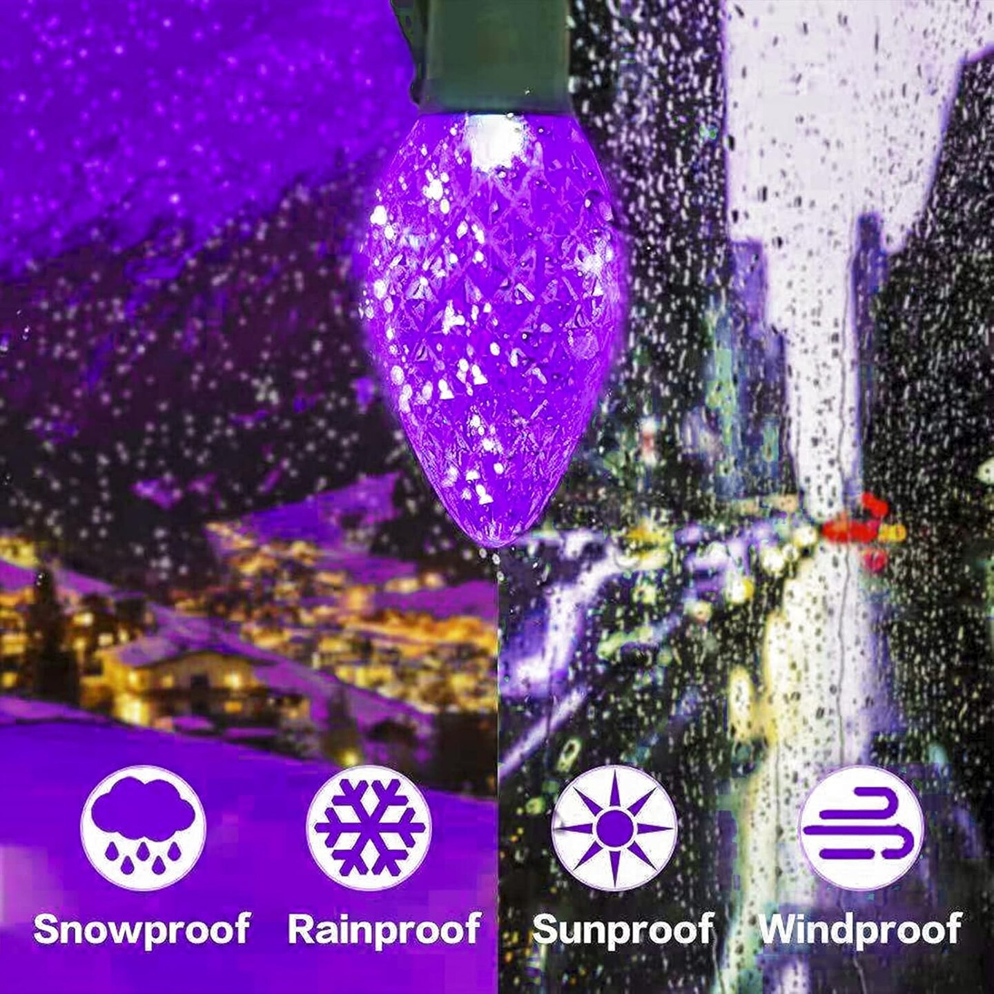 Halloween Lights Waterproof Indoor Outdoor