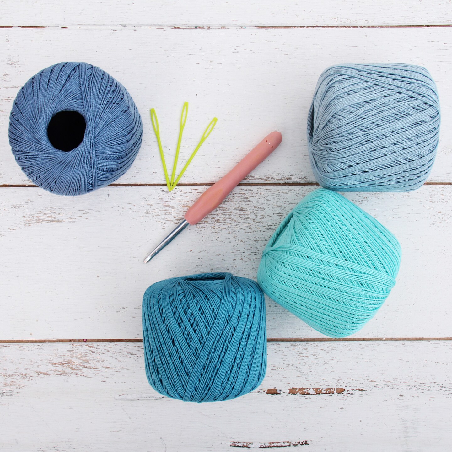 Threadart 100% Pure Cotton Crochet Thread Sets - Size 10 and Size 3 - Over 20 Sets Available