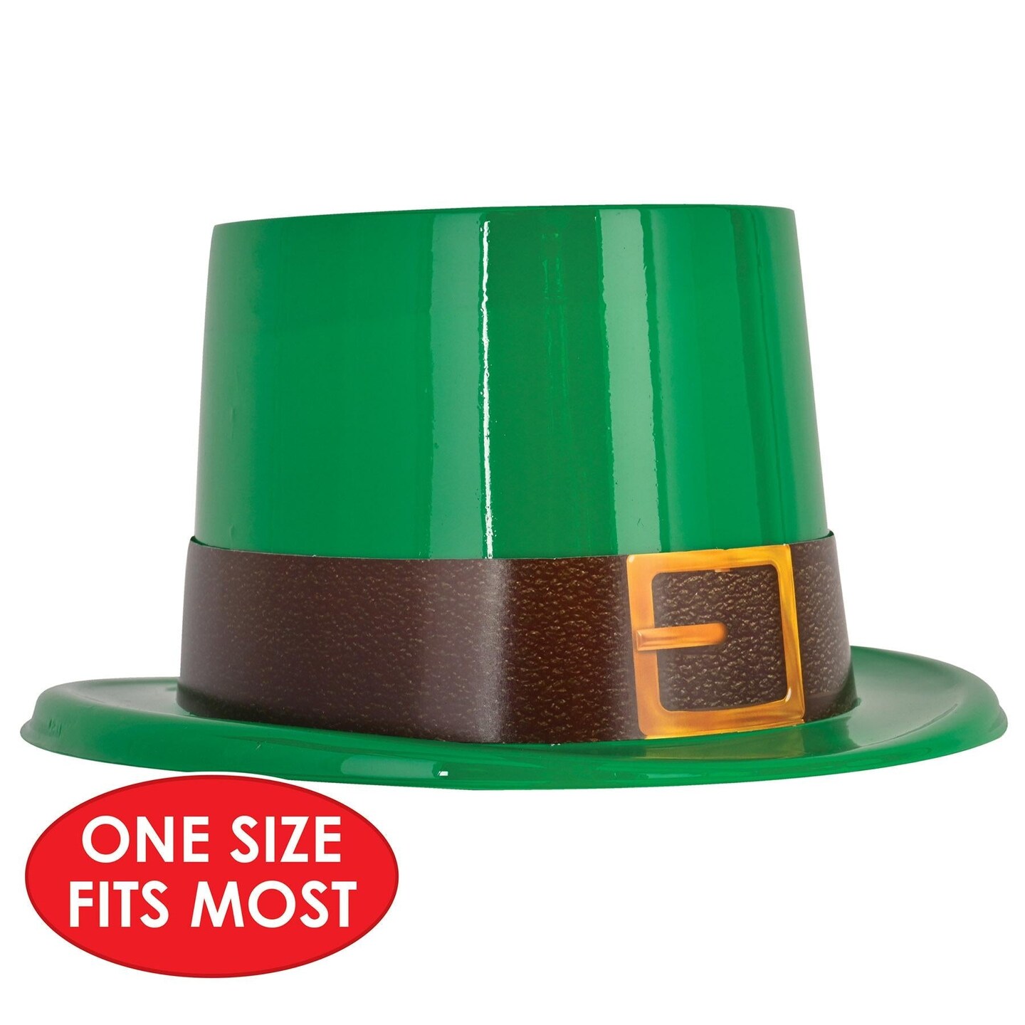 25 Pack Beistle St. Patrick&#x27;s Day Plastic Leprechaun Top Hat