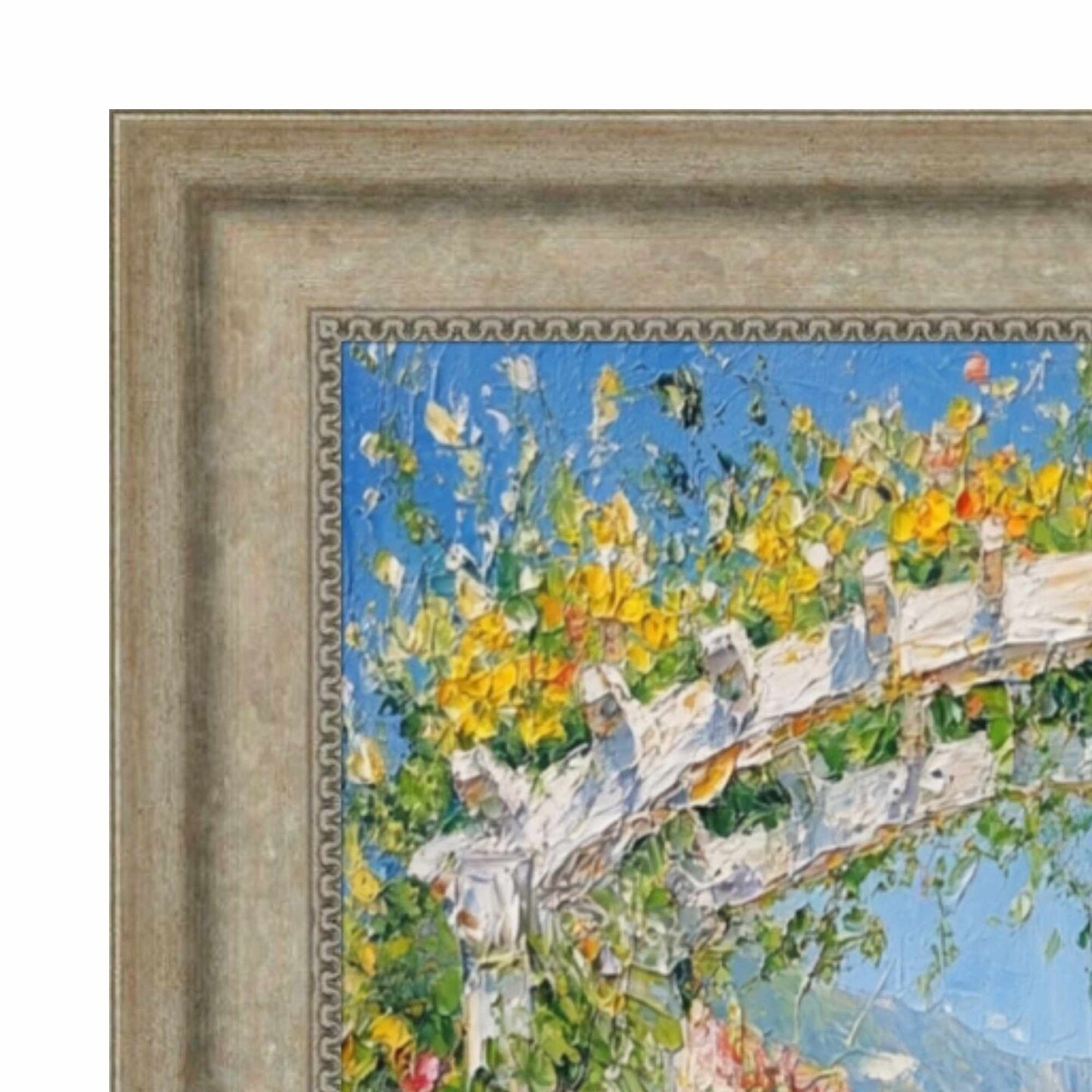 Silver Wave Frame Picture Frame 20x24 frame