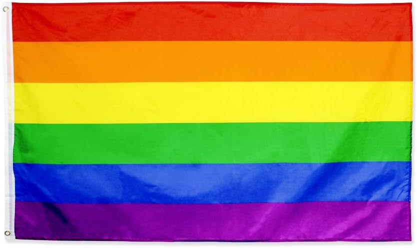 Gay Pride Flag 3x5Fts - Rainbow Flags Banner