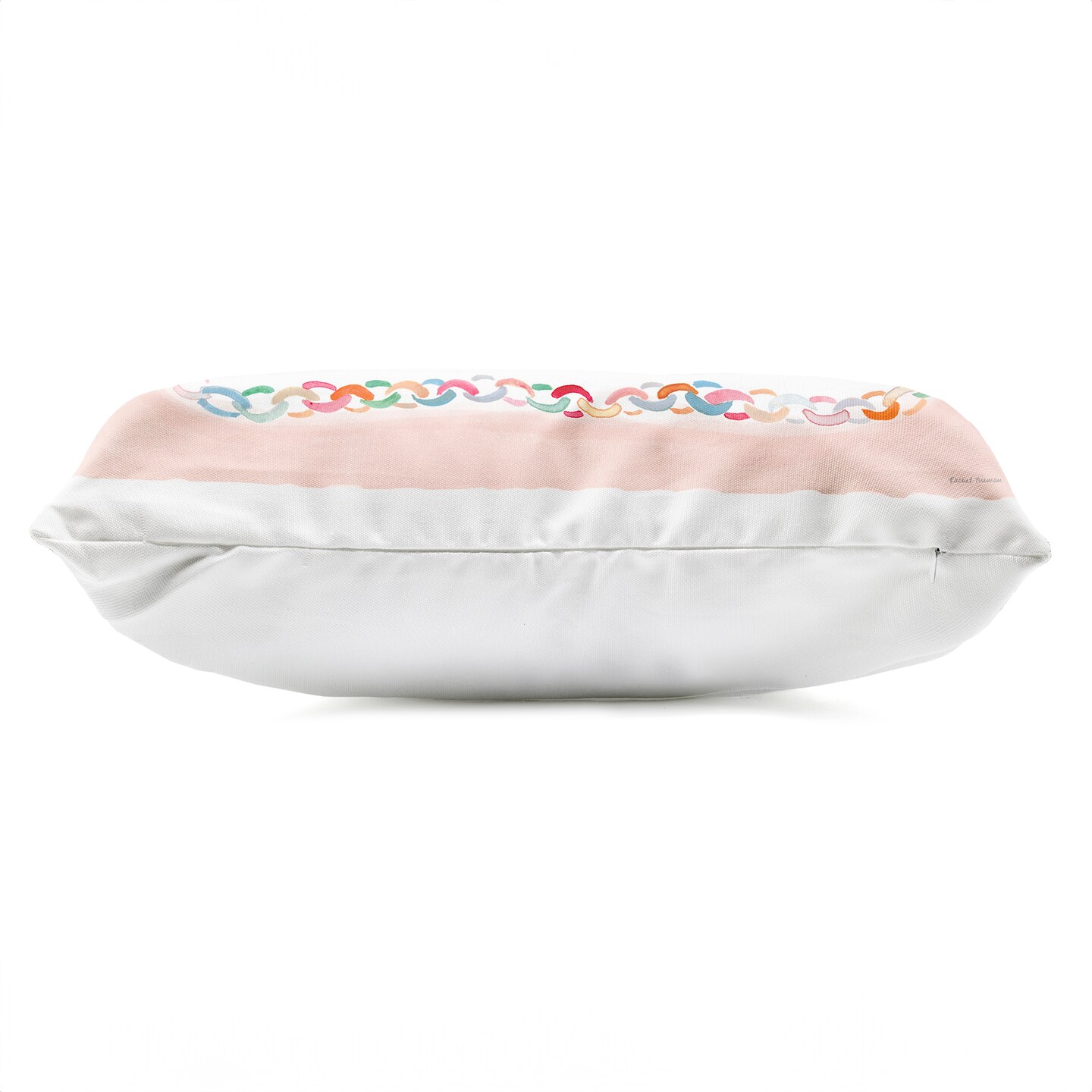 Stupell Industries Festive Characters & Christmas Tree Outdoor Printed Pillow, design by Rachel Nieman, 14 x 7 x 20