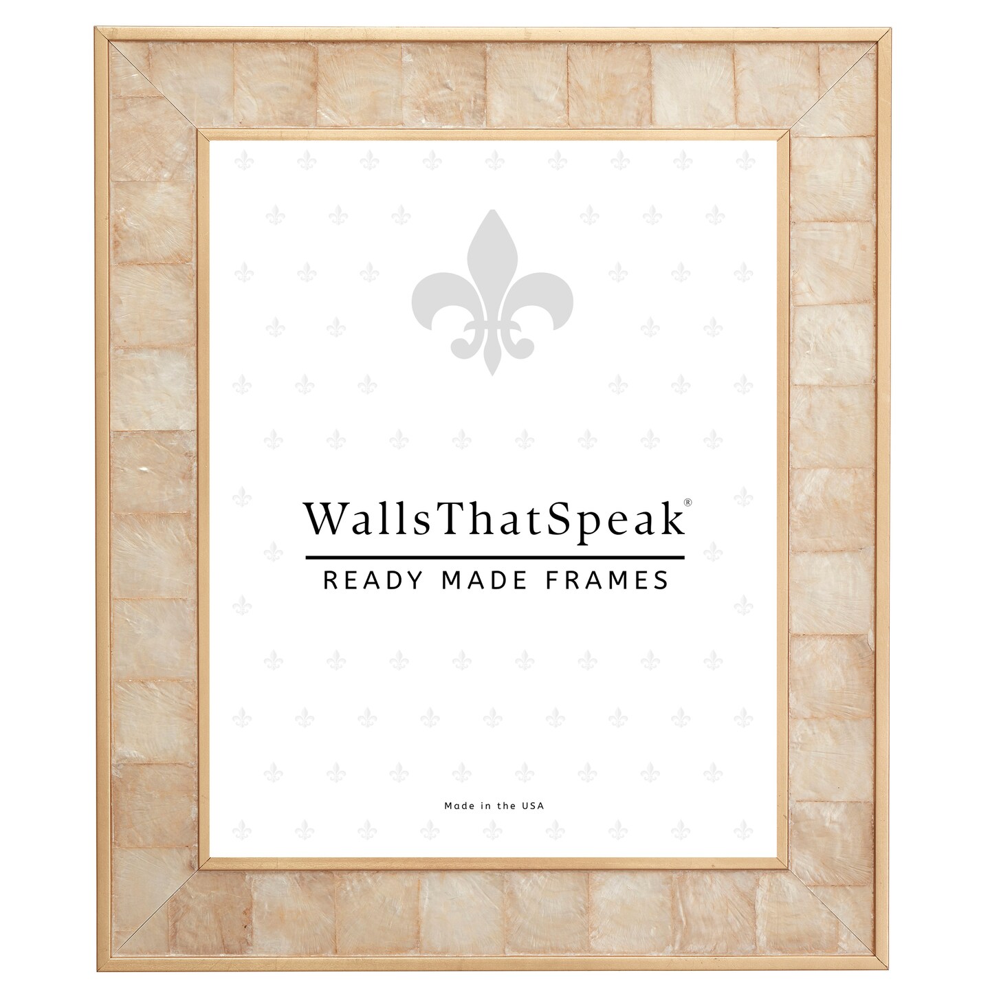 10x15 Picture Frame, Opulence 1.5 Inch MDF Moulding, Wall Display Frame for Art, Posters, or Photos by wallsthatspeak