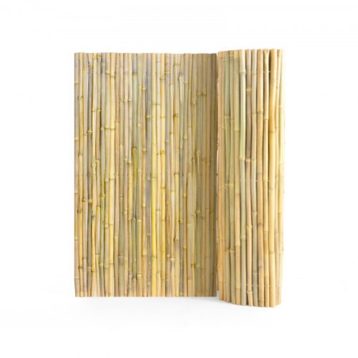 Natural Rolled Wicker Fence Decorative Privacy Screen for Garden Patio Balcony Pool