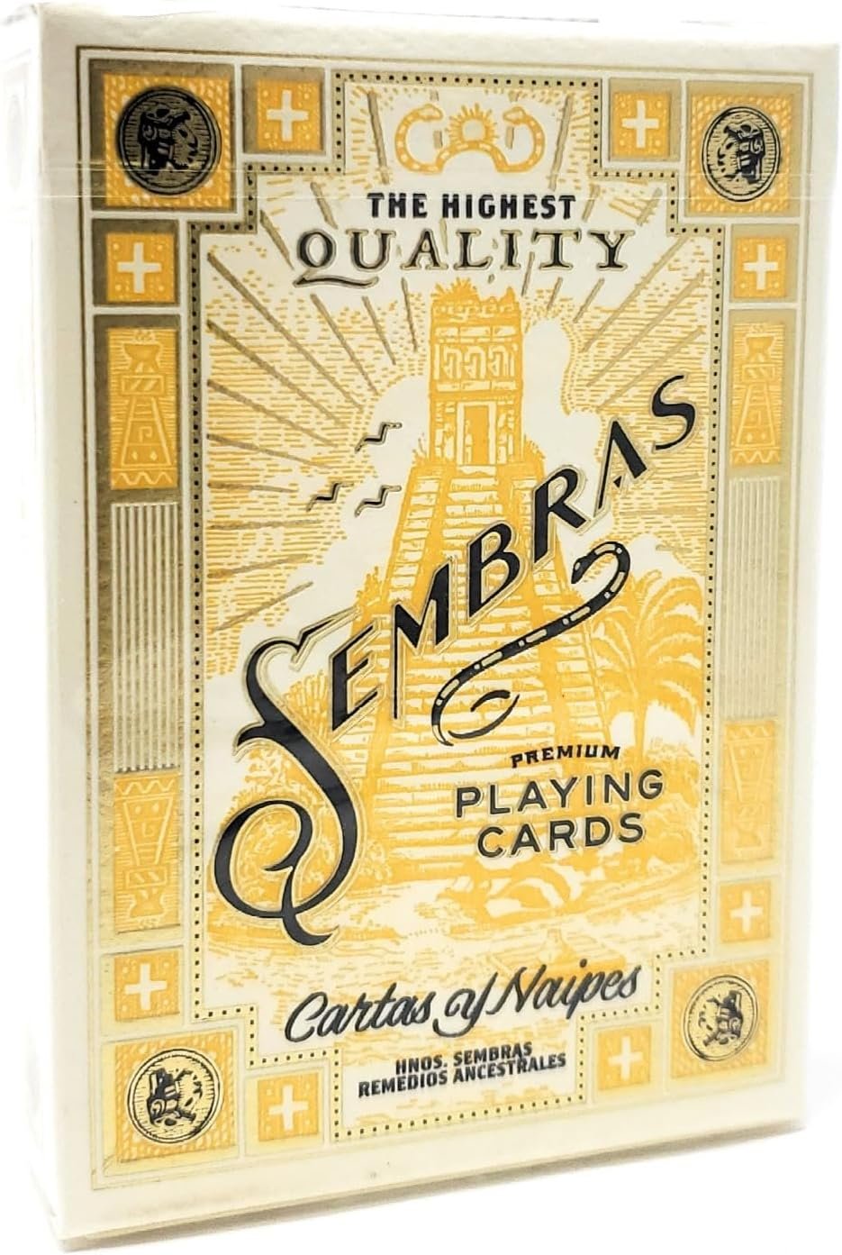 theory11 Sembras Premium Playing Cards, Gold Foil, Artist‑Designed