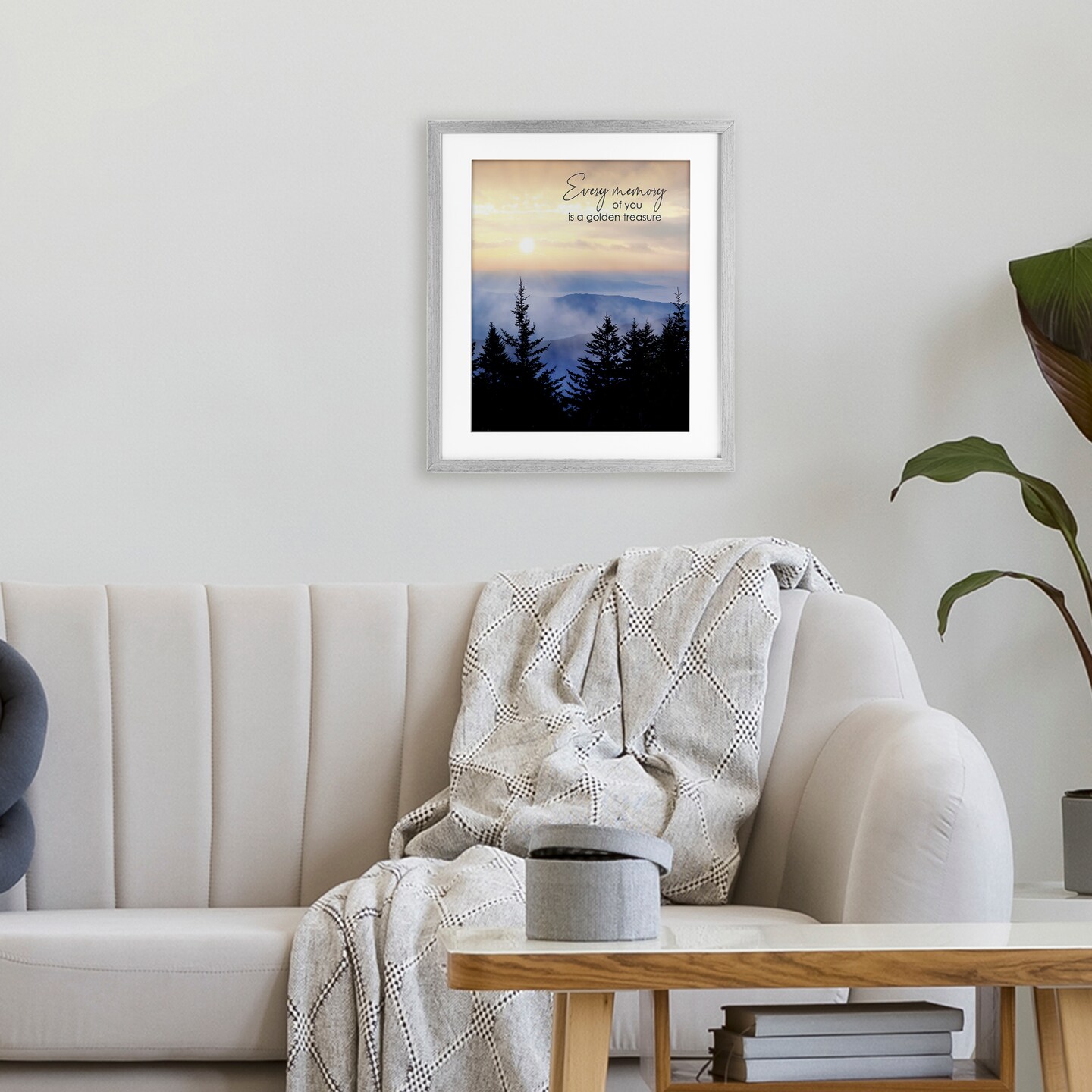 Stupell Industries Every Memory of You Grief Framed Print Under Glass, design by Lori Deiter