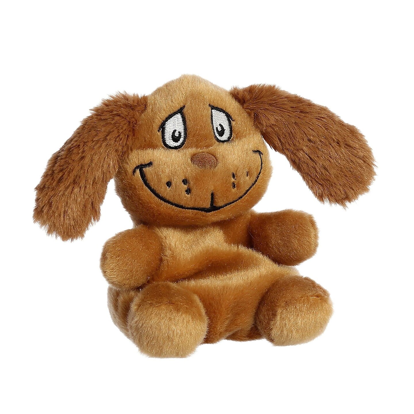 Aurora&#xAE; Whimsical Dr. Seuss&#x2122; Palm Pals&#x2122; Max Stuffed Animal - Magical Storytelling - Officially Licensed - Brown 5 Inches