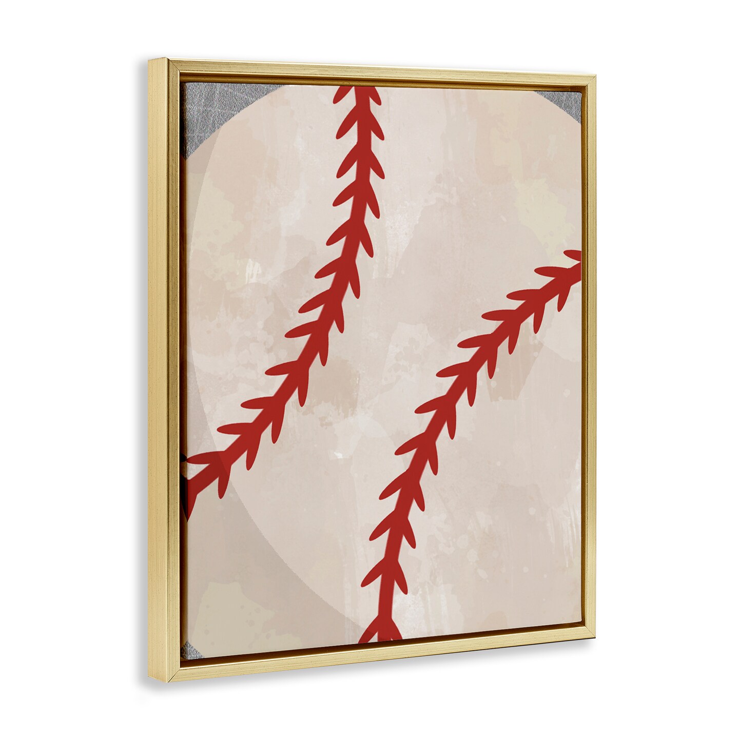 Stupell Industries Bouncing Fun Baseball Floating Frame, design by Christine Simpson Art