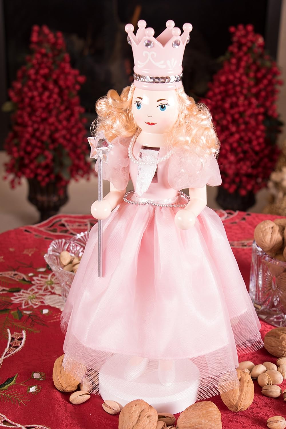 Sugar Plum Fairy 14 Inch Traditional Wooden Nutcracker