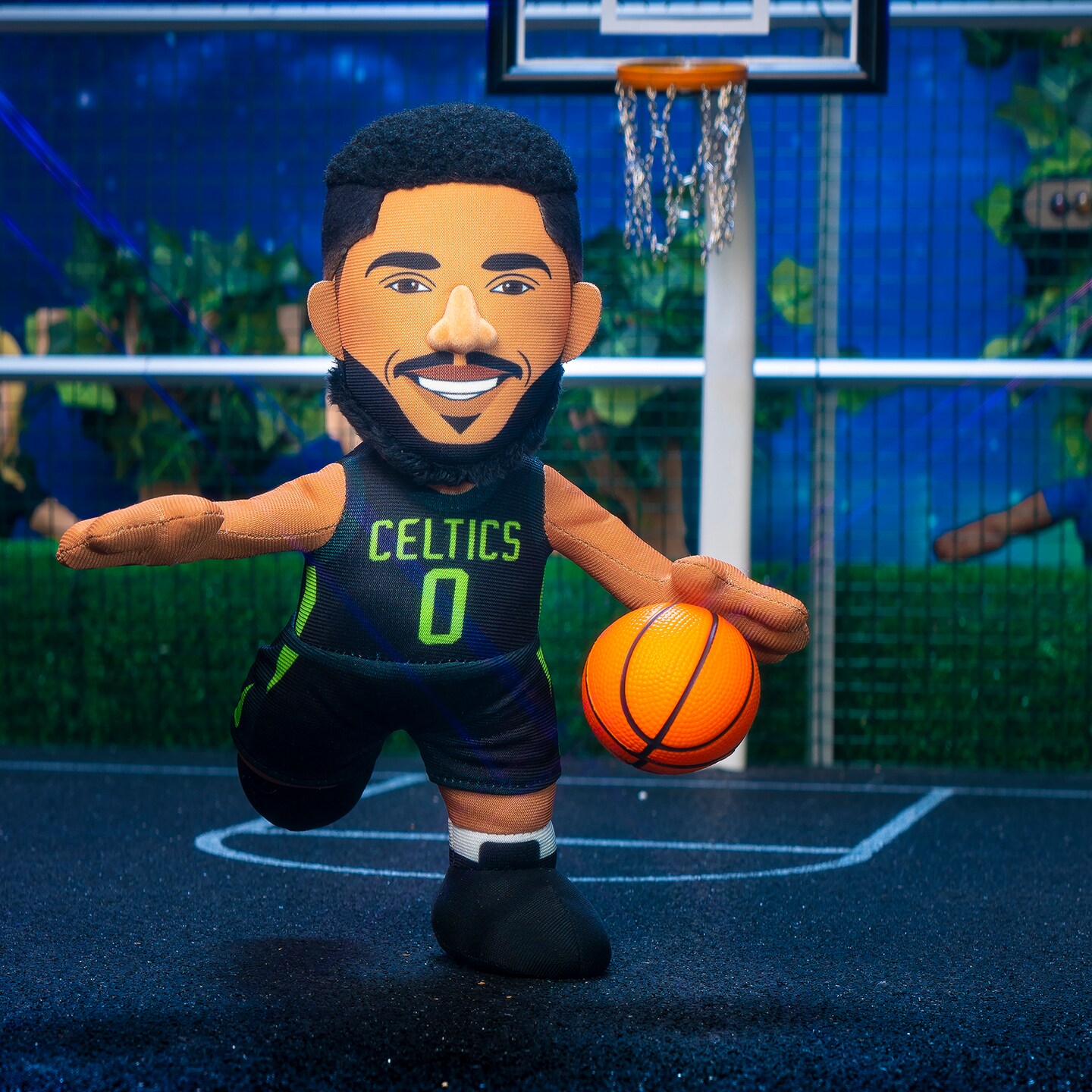 Bleacher Creatures Boston Celtics Jayson Tatum 10&#x22; Plush Figure (City Edition &#x27;24-&#x27;25)