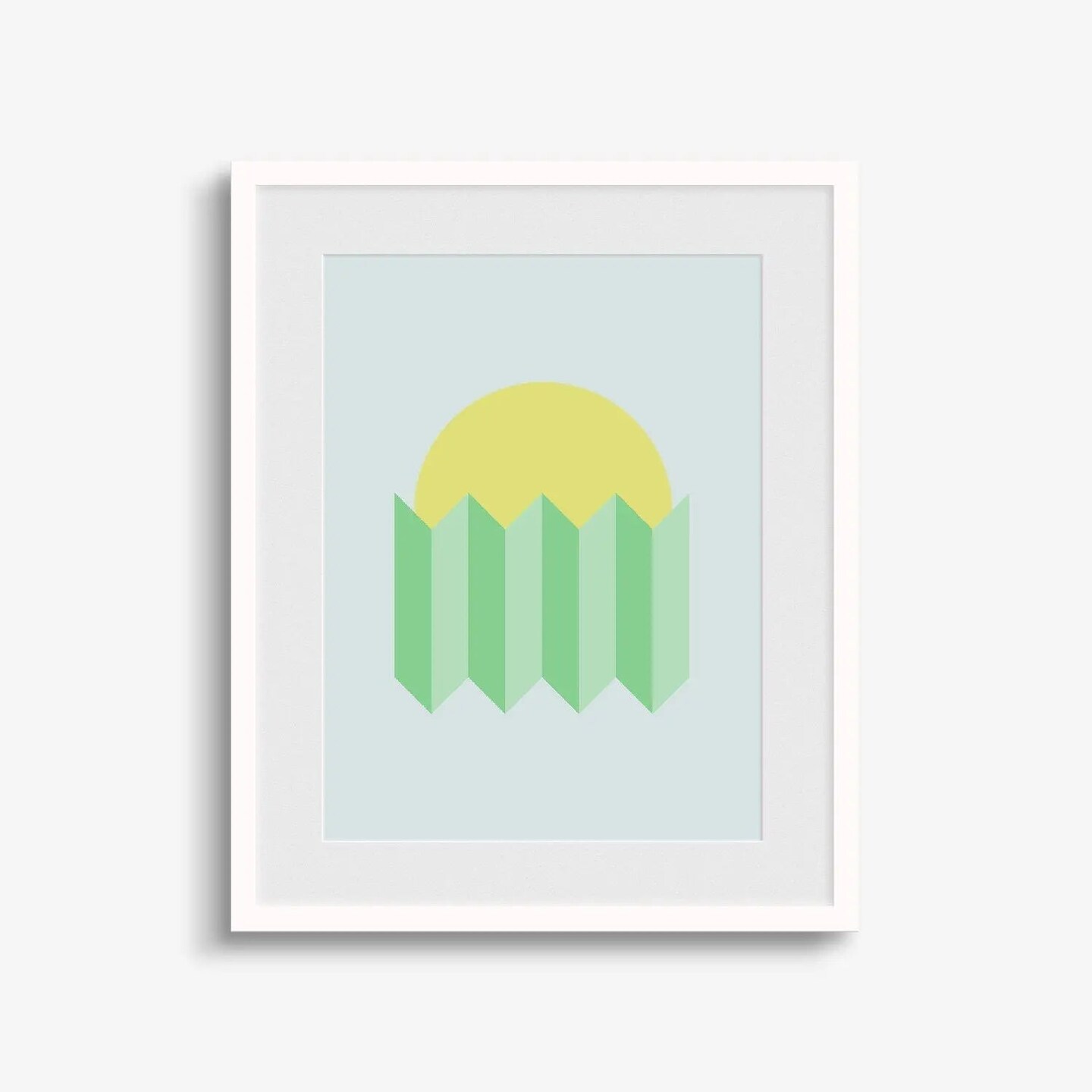 Geo Deco Art Print
