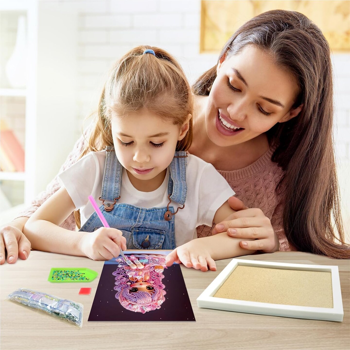 5D Diamond Painting Kits, Gem Art for Kids
