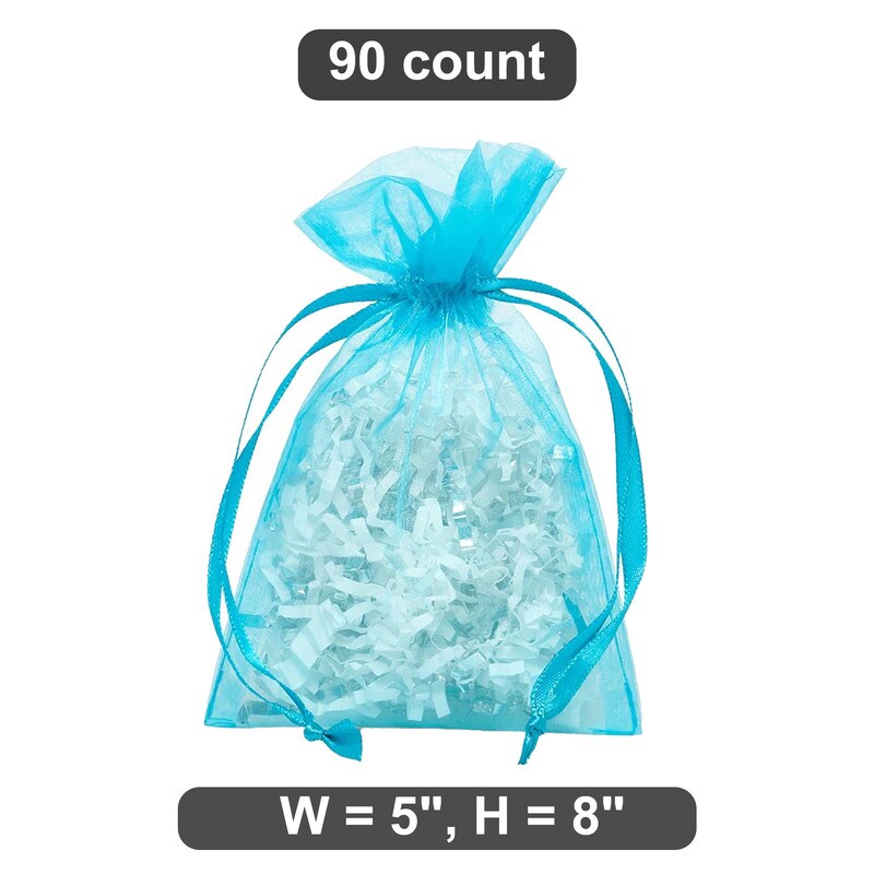 5&#x201D; x 8&#x201D; Organza Bags Light and Elegant Packaging