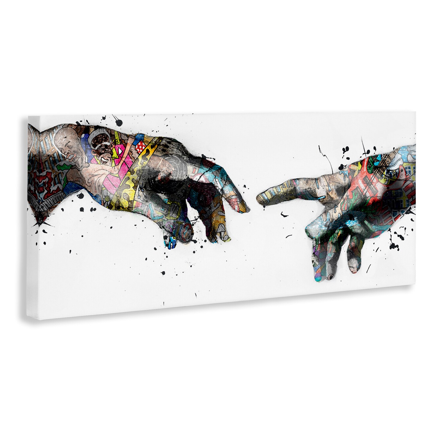 Stupell Industries Classic Creation with Urban Tattoos Canvas Wall Art Design by Reinders