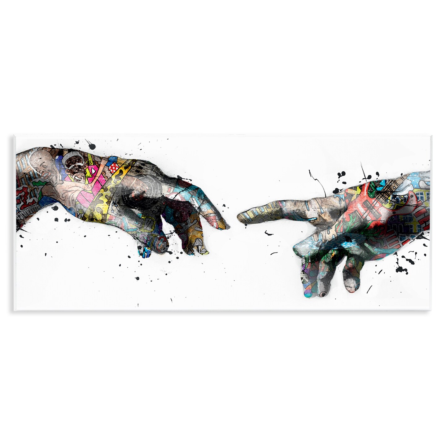 Stupell Industries Classic Creation with Urban Tattoos Wall Plaque Art Design by Reinders