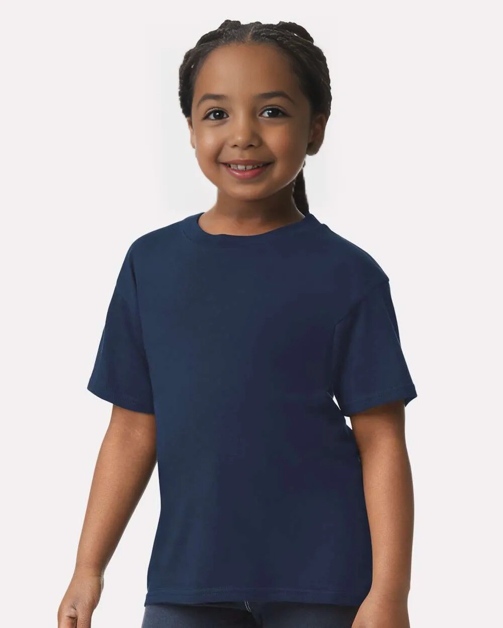Gildan Youth Softstyle Crewneck Short Sleeve T-Shirt for Casual Wear & Custom Printing Cotton Tee