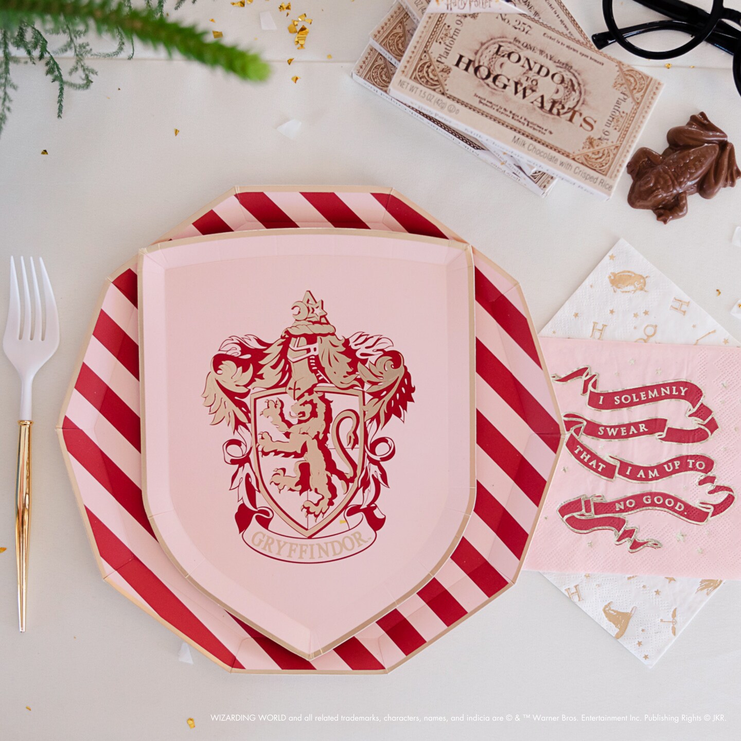 HARRY POTTER X BONJOUR FETE HOUSE PRIDE LARGE PARTY NAPKINS