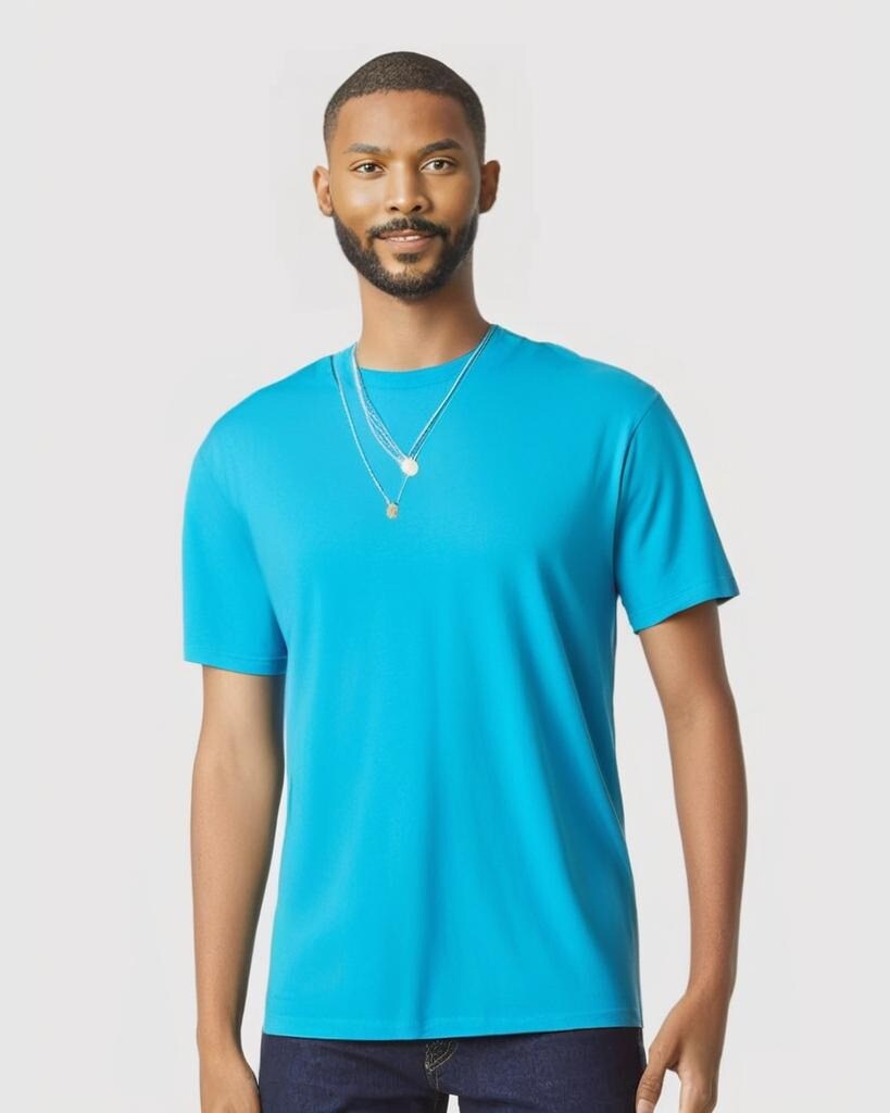 6 Pack Softstyle CVC T-Shirt Bundle for Everyday Comfort & Bulk Tee