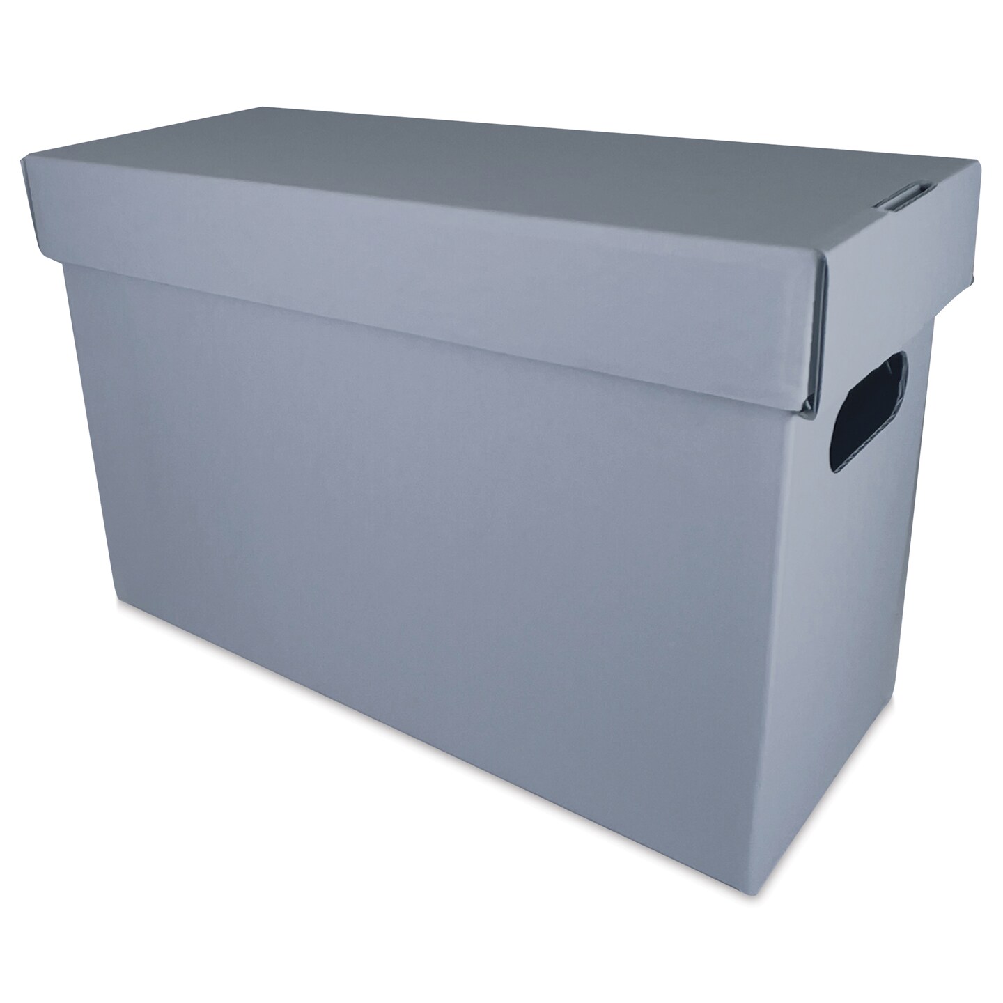 Lineco Archival Record Storage Box - Blue Gray, 6&#x22; x 15&#x22; x 10&#x22;, Pkg of 5