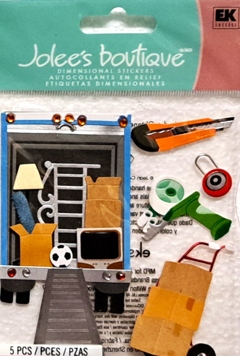 Jolee&#x27;s Boutique Moving Dimensional Stickers